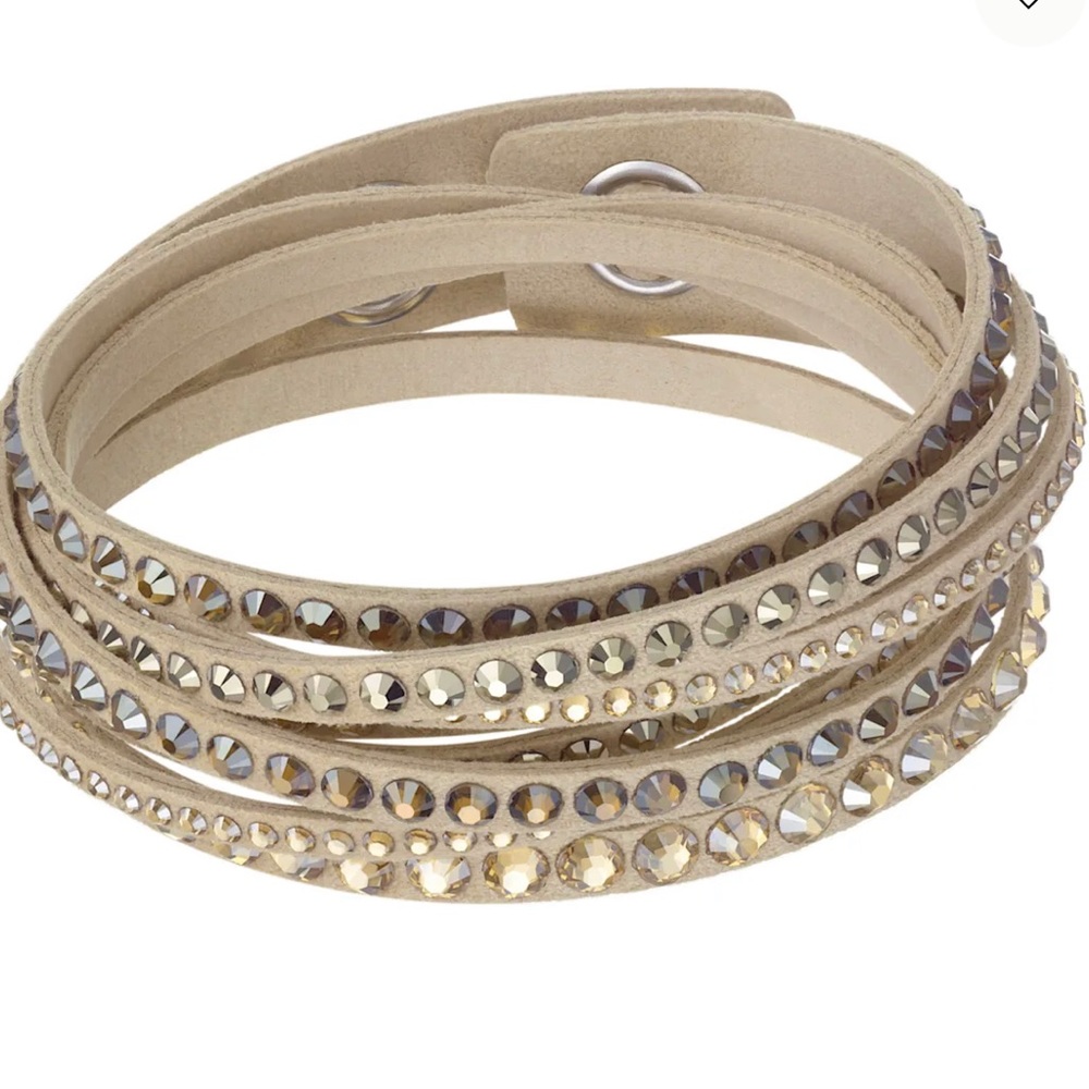 Swarovski Slake Wrap Bracelet (Gold)